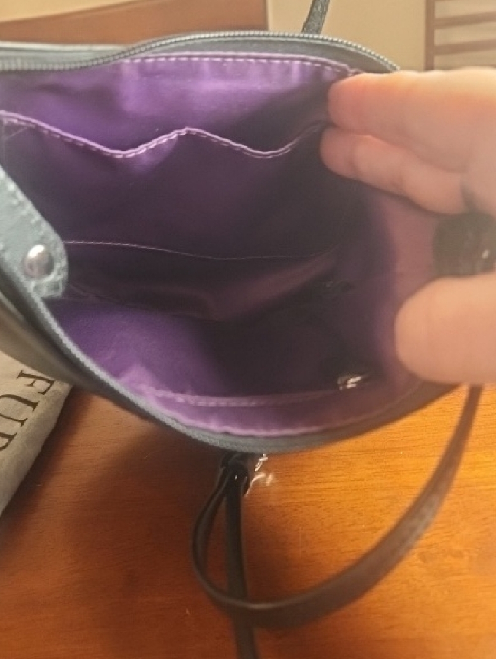 Coach Ashley Cross Body Bag W/Silver Hardware - Picture 5 of 8
